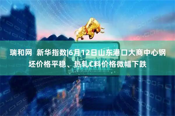瑞和网  新华指数|6月12日山东港口大商中心钢坯价格平稳、热轧C料价格微幅下跌