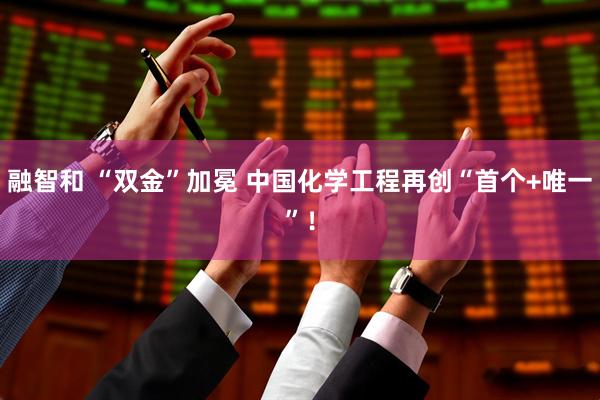 融智和 “双金”加冕 中国化学工程再创“首个+唯一”！
