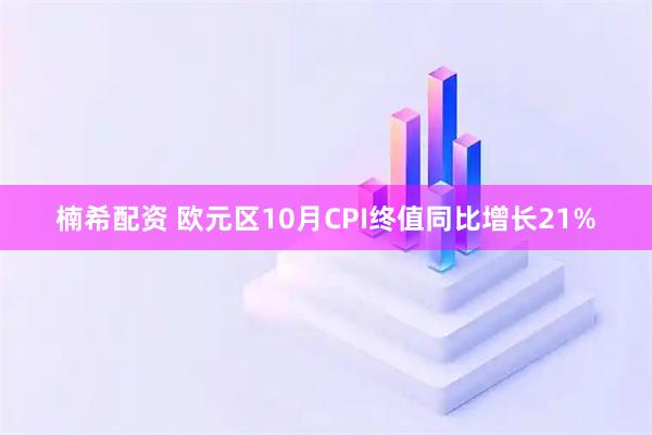 楠希配资 欧元区10月CPI终值同比增长21%